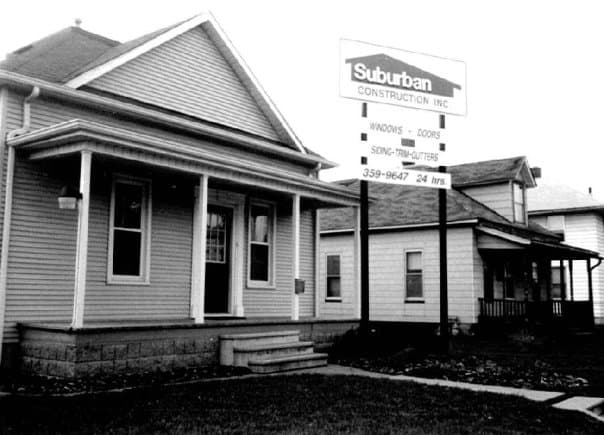 Suburban Construction original Bettendorf office