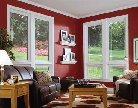 Awning window installed in bathroom allowing ventilation during rain