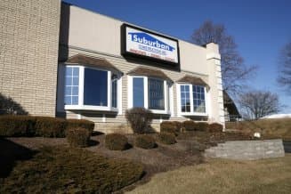 Suburban Construction Davenport showroom