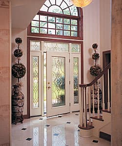 Fiber Classic door showing fiberglass vs steel comparison