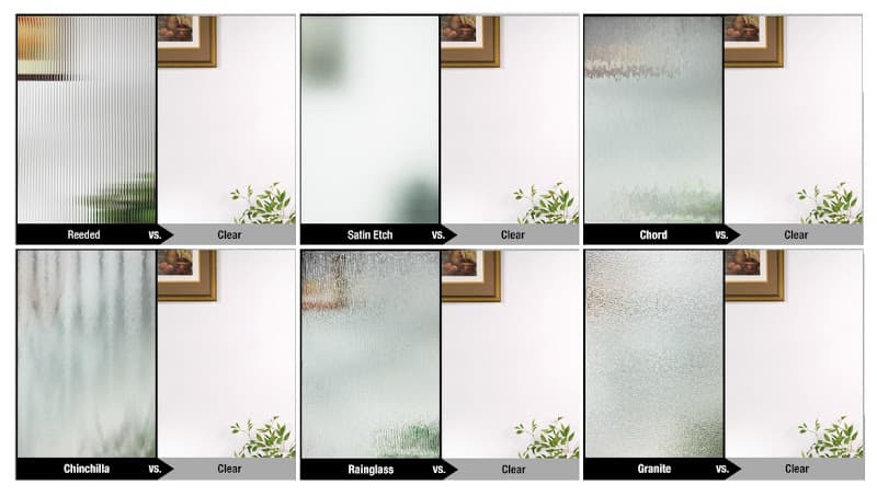 Therma-Tru Classic Craft privacy glass options