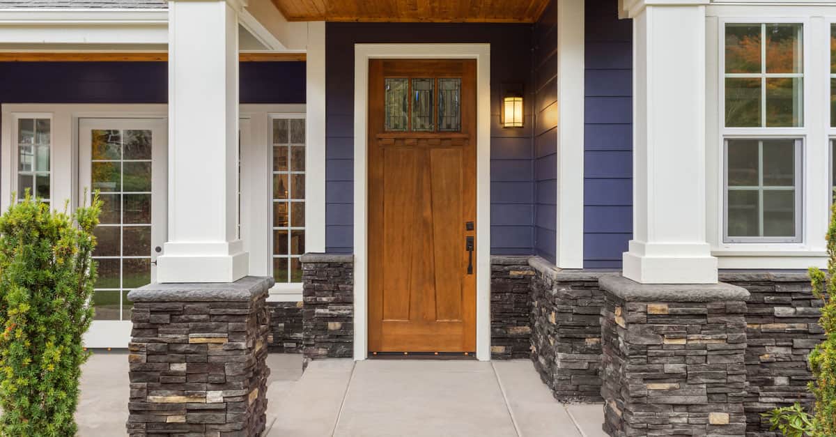 Suburban Construction home exterior showcase